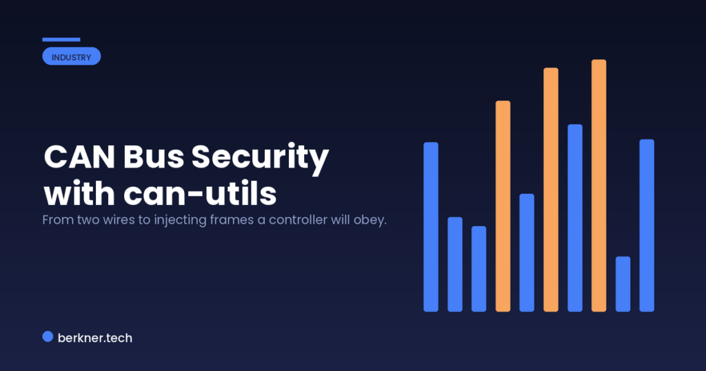 CAN Bus Security with can-utils