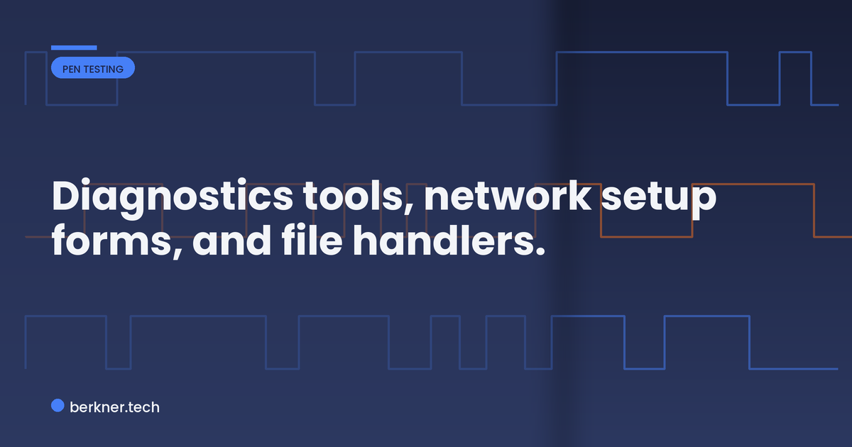 Three command injection hotspots in IoT web interfaces: diagnostics, network setup, and file tools