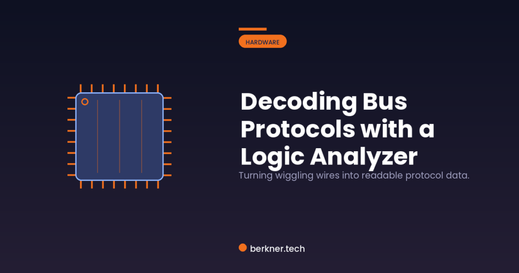 Decoding Bus Protocols with a Logic Analyzer