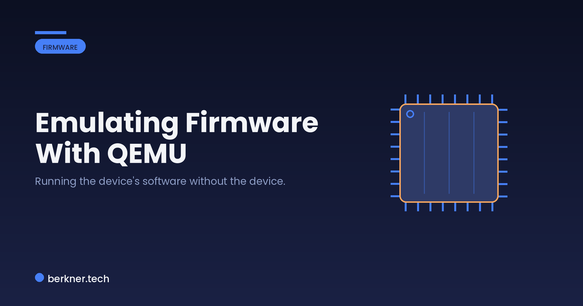 Emulating firmware with QEMU, from extracting the rootfs to fuzzing the services at scale