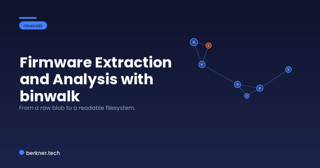 Firmware analysis pipeline with binwalk: obtain, identify, extract, analyze, and triage embedded firmware