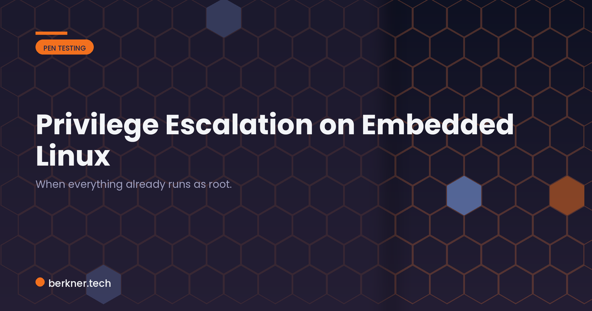 Privilege escalation paths on embedded Linux from a limited shell to root via SUID, cron, and weak permissions
