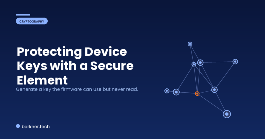 Protecting Device Keys with a Secure Element