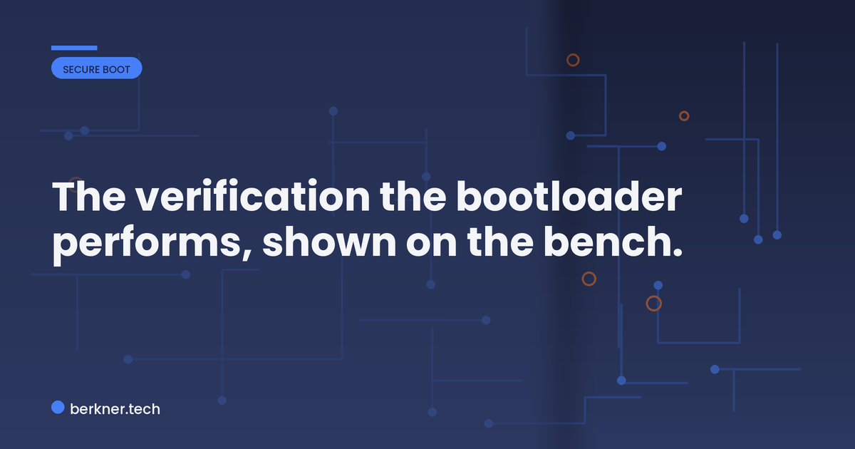 Anatomy of an OpenSSL firmware signature verification command used in embedded secure boot